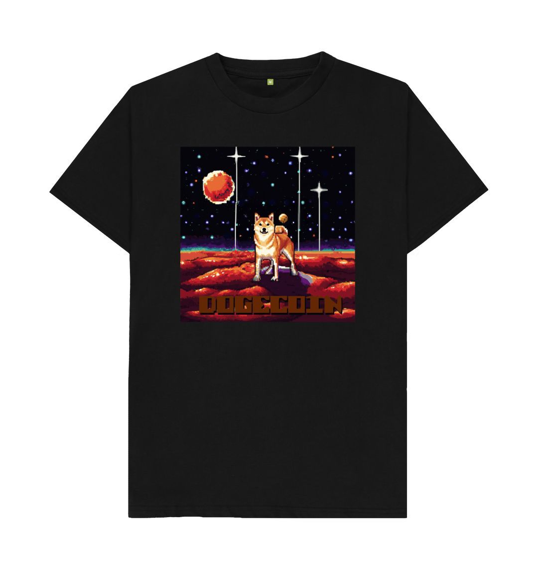 Black Doge On Mars T-Shirt